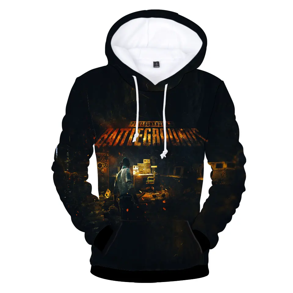 

New PUBG 3D Hoodie Sweatshirt Top Hot Online Games Men/women Hoodie Fashion Hoodie Regular Style Casual Wear