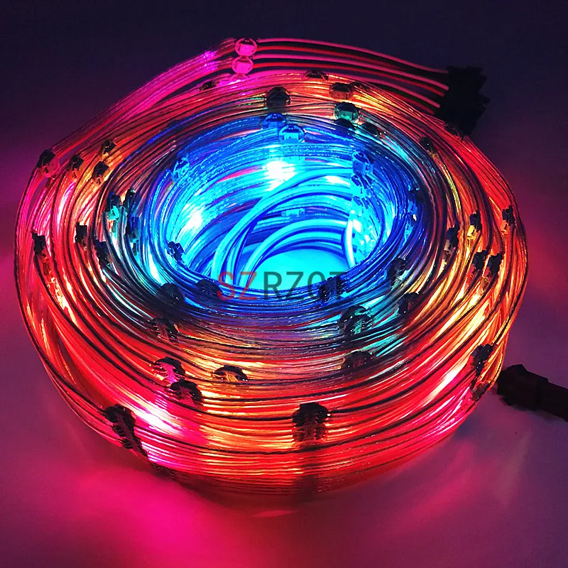 50 x Предварительно припаянных WS2812B модифицируемых RGB светодиодных пиксельных