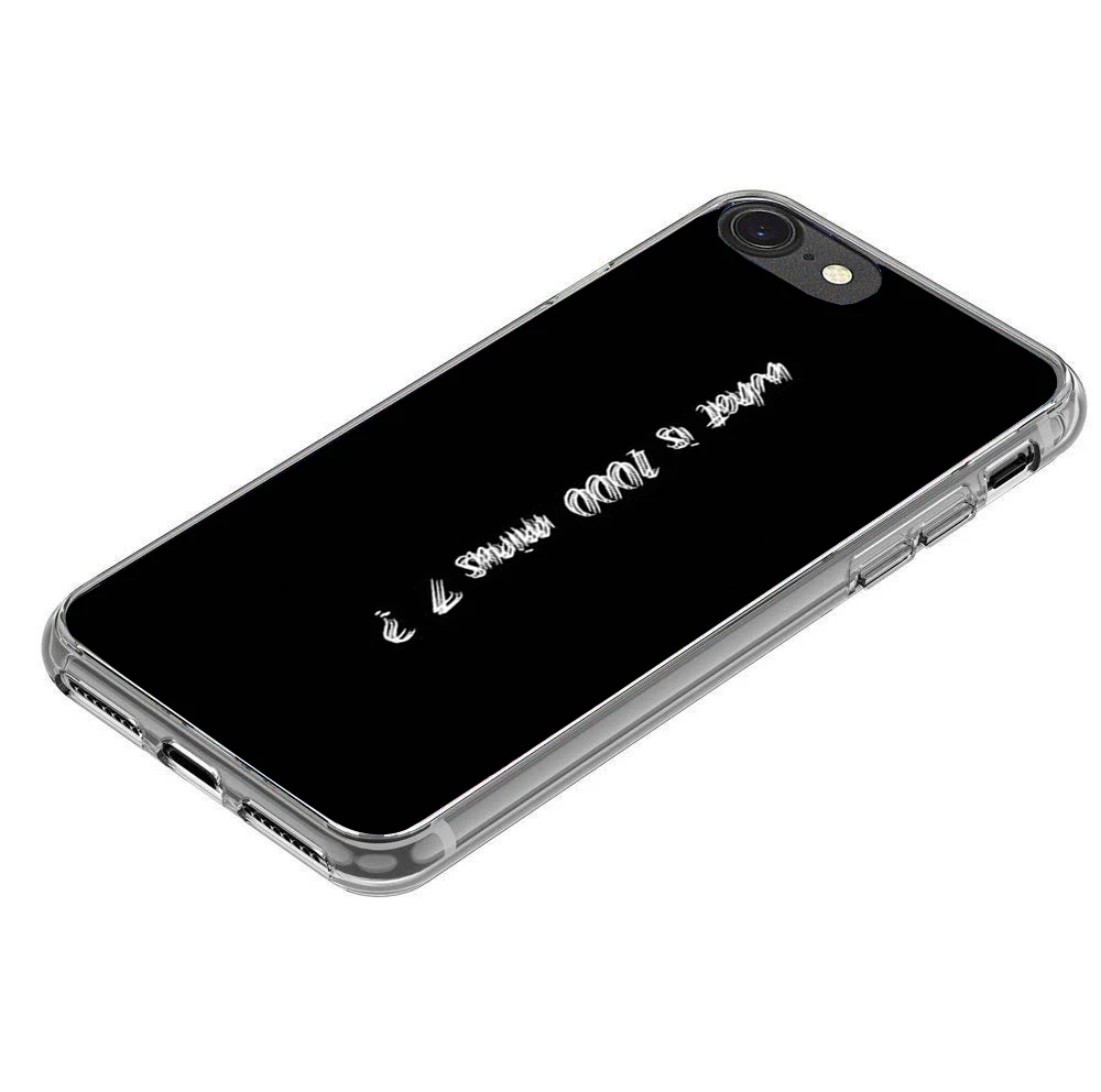 Для iPhone X 8 7 плюс 6 S 5 5S SE Мягкие силиконовые ТПУ Защитная что 1000 минус Токио