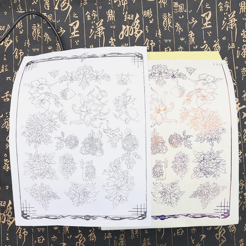 Высокое качество Татуировка серебряного цвета копировальная машина Топ