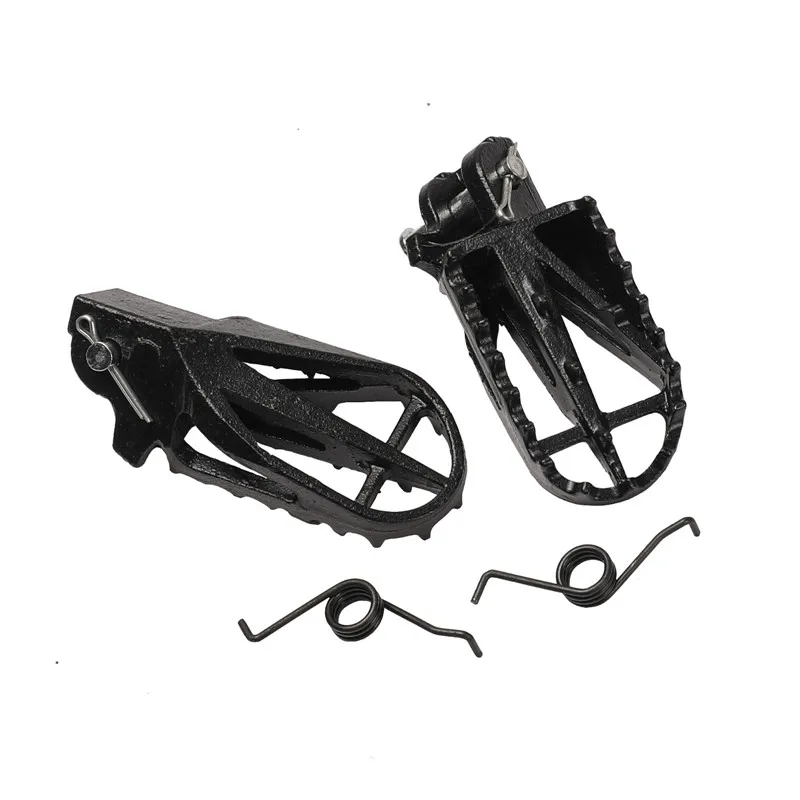 TDPRO мотоциклетные складные педали для ног Honda XR70 CRF70 XR50 CRF50 подходит Yamaha Kawasaki Байк