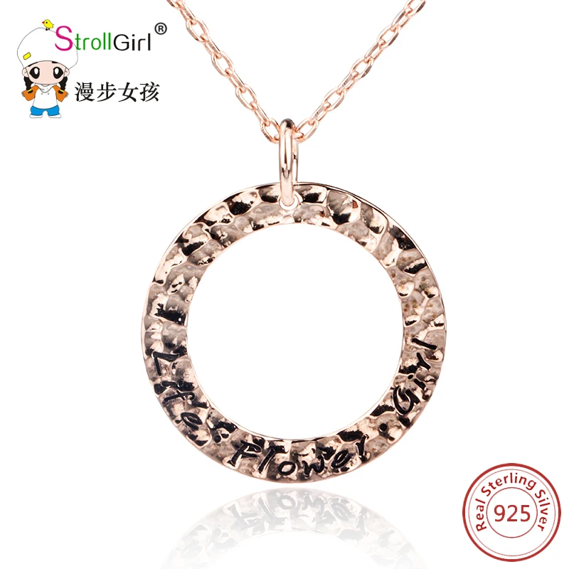 925 стерлингового серебра персонализированные пользовательские выдалбливают