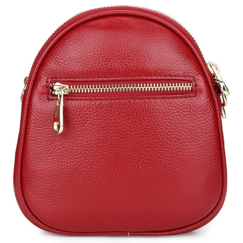 Genuine Leather Multi-function Geometric Messenger Bags 2019 Hot Brand Girl's Mobile New Arrivals Women's Cross-body Bag | Багаж и
