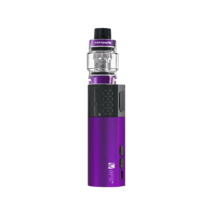 1 【большая Емкость 8 мл Высокая мощность 100 Вт 】 электронные сигареты Vaptio VEX Vape Kit с