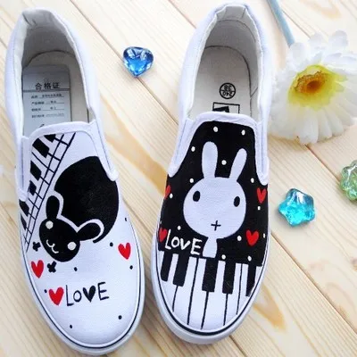 Женская парусиновая обувь zapatos mujer повседневная Летняя с рисунком лоферы