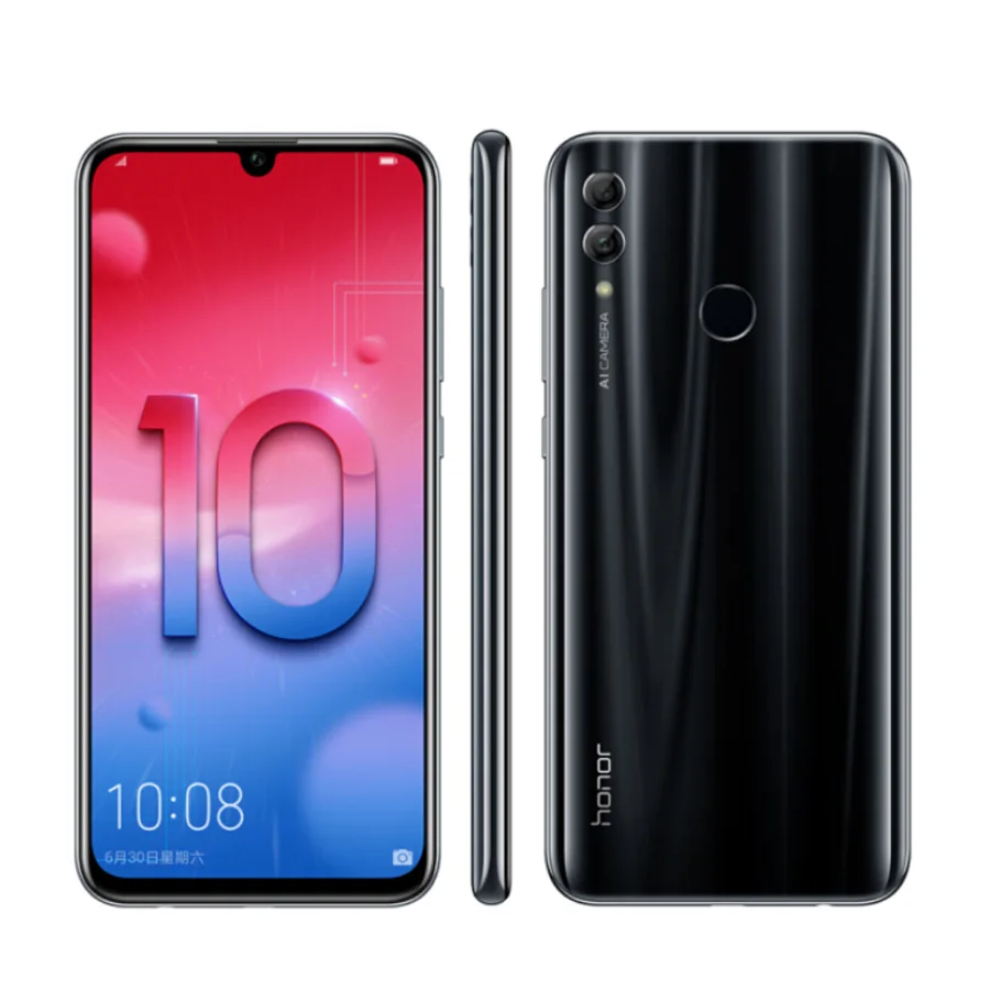 Оригинальный Honor 10 lite мобильный телефон 6 21 &quot6 Гб 64 Kirin 710 Восьмиядерный 24 Мп + 13 МП
