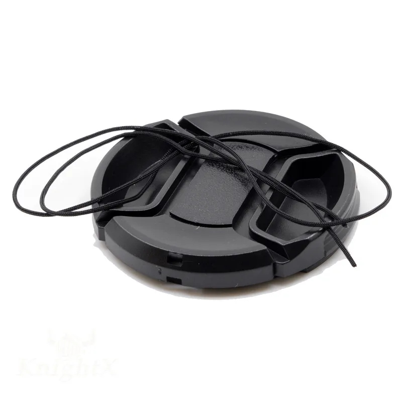 lens cap KnightX 49 мм 52 мм 55 мм 58 мм 62 мм 67 мм 72 мм 77 мм крышка объектива для объектива бленда для nikon filtro de linha 700d d3200 d3100 - Цвет: lens cap