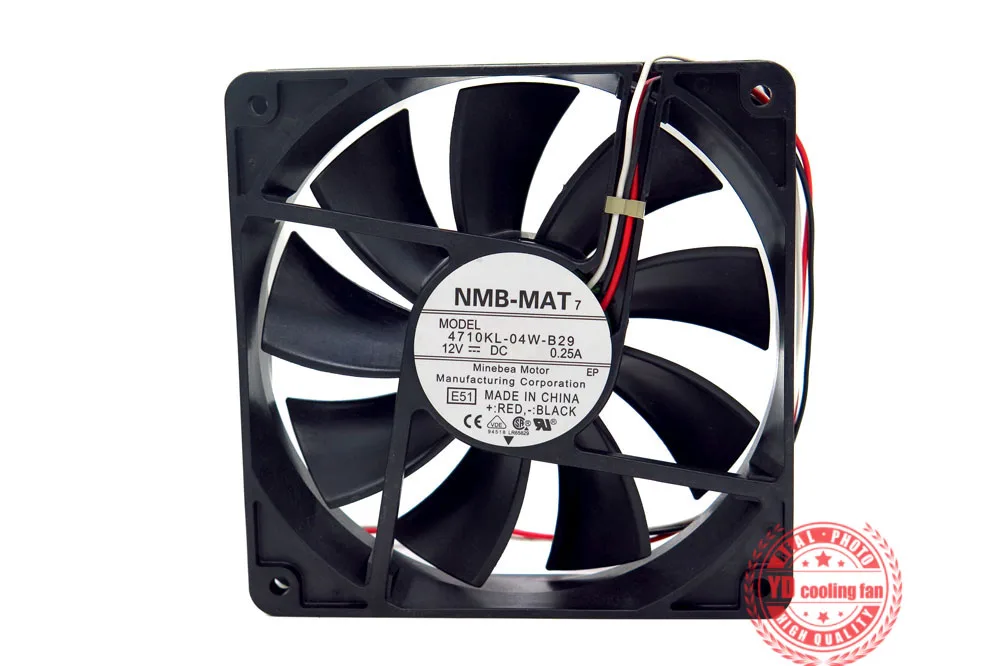 NMB-MAT NMB 4710KL-04W-B29 12025 12V 0.25A 3      ATX