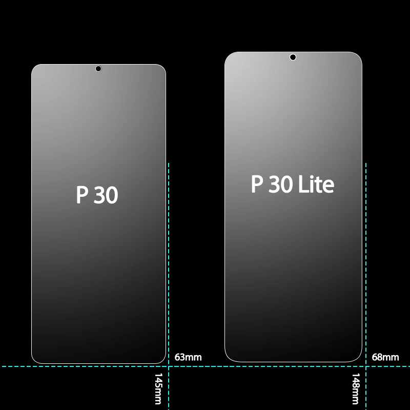 MRELF закаленное стекло для Huawei P30 Lite Защитная пленка экрана Защитное телефона |