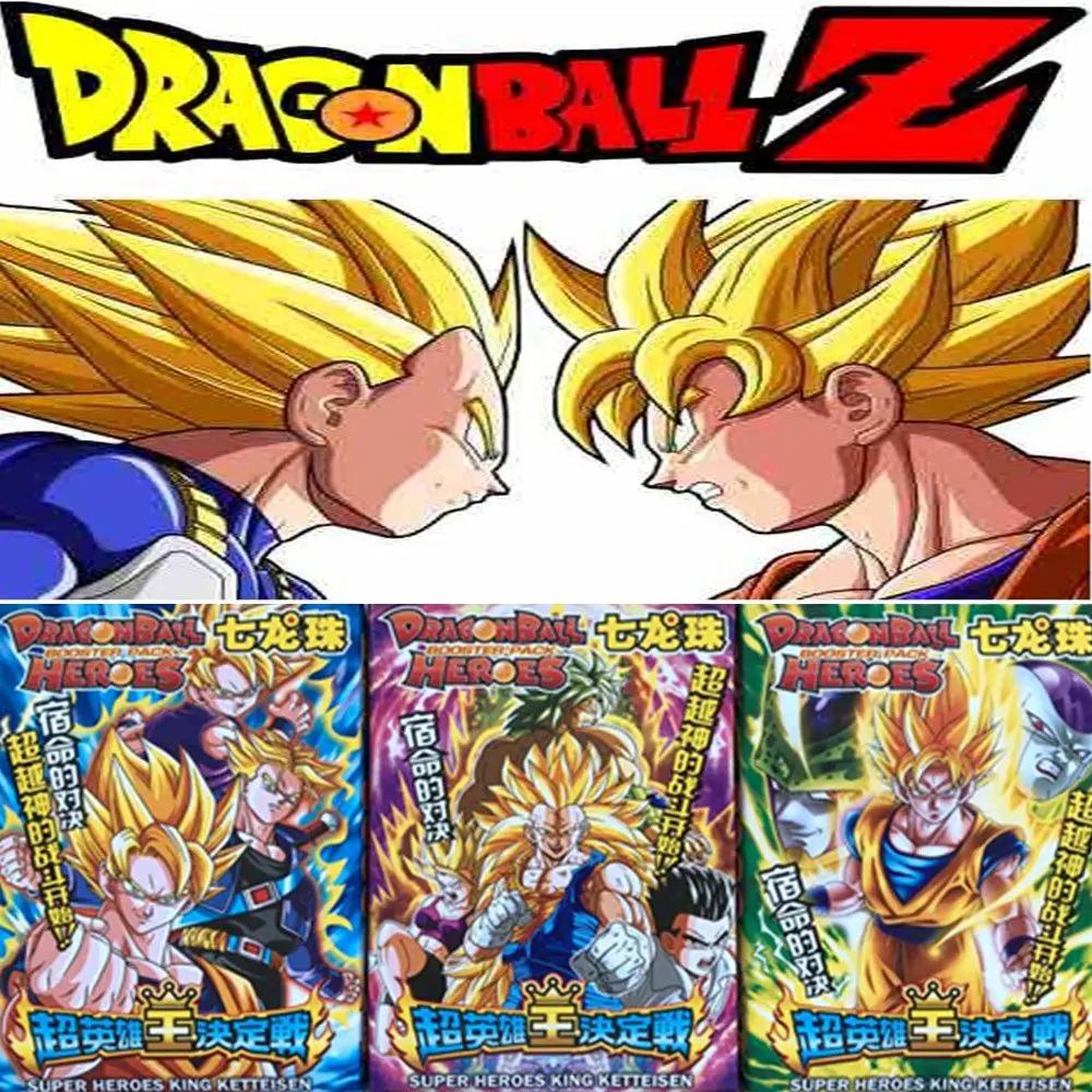 16 шт аниме Dragon Ball Z коллекционные карточки Super Saiyan vegeta Гоку Фриза фигурку карты малыш игрушка в подарок
