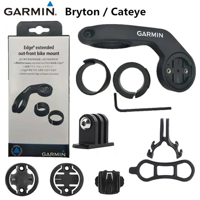 New Premium Garmin код кронштейн 130/200/510/800/810/1000 Bryton/Cateye фонарик кронштейн для монтажа камеры