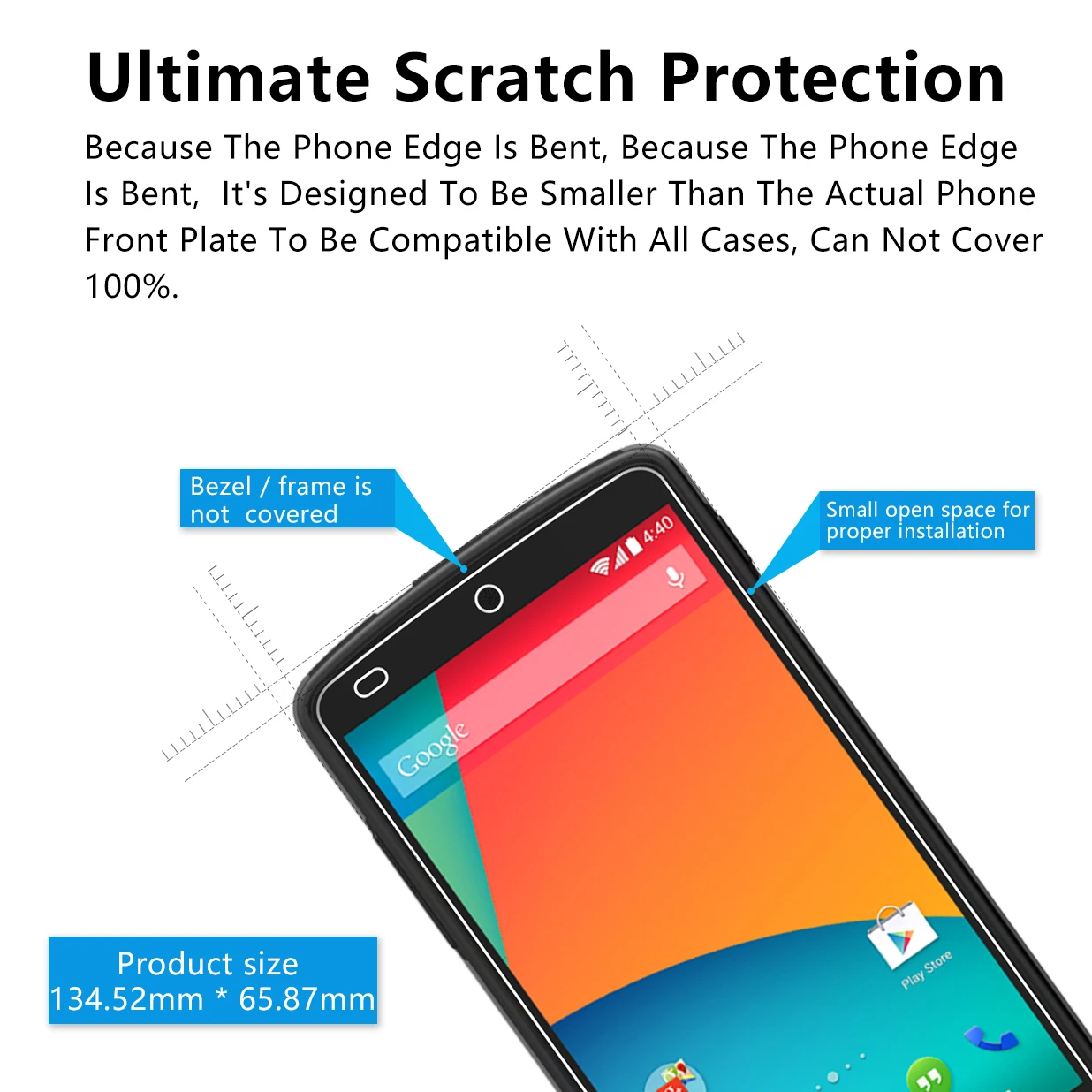 2.5D 0 26 мм 9H Премиум Закаленное стекло Защитная пленка для LG Google Nexus 5 D820 D821 E980 |