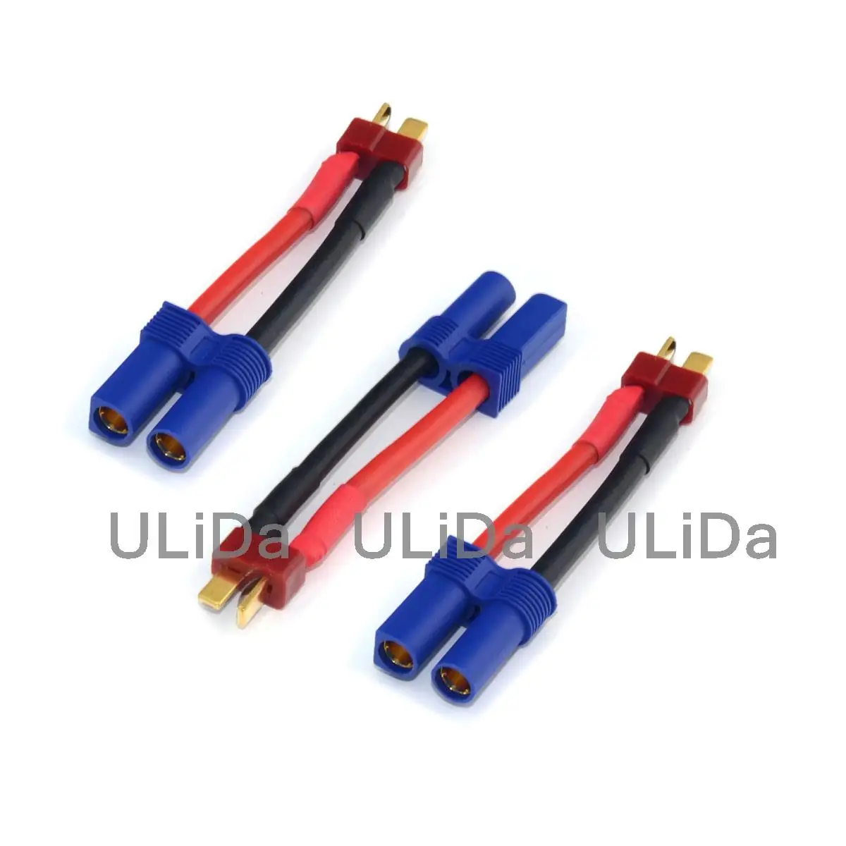 3 шт. T Plug Deans штекер гнездо EC5 адаптер для аккумулятора RC разъем/w провод