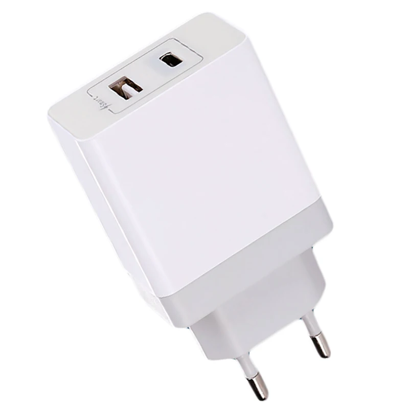 Настенное зарядное устройство Usb Type C быстрое для мобильного телефона Pd Iphone 8 X Samsung
