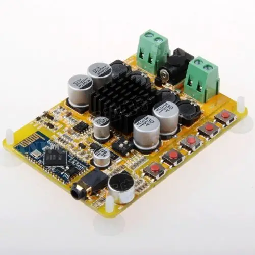 Беспроводной Bluetooth 4 0 TDA7492 2*50 Вт Цифровой аудио приемник стерео усилитель плата AUX