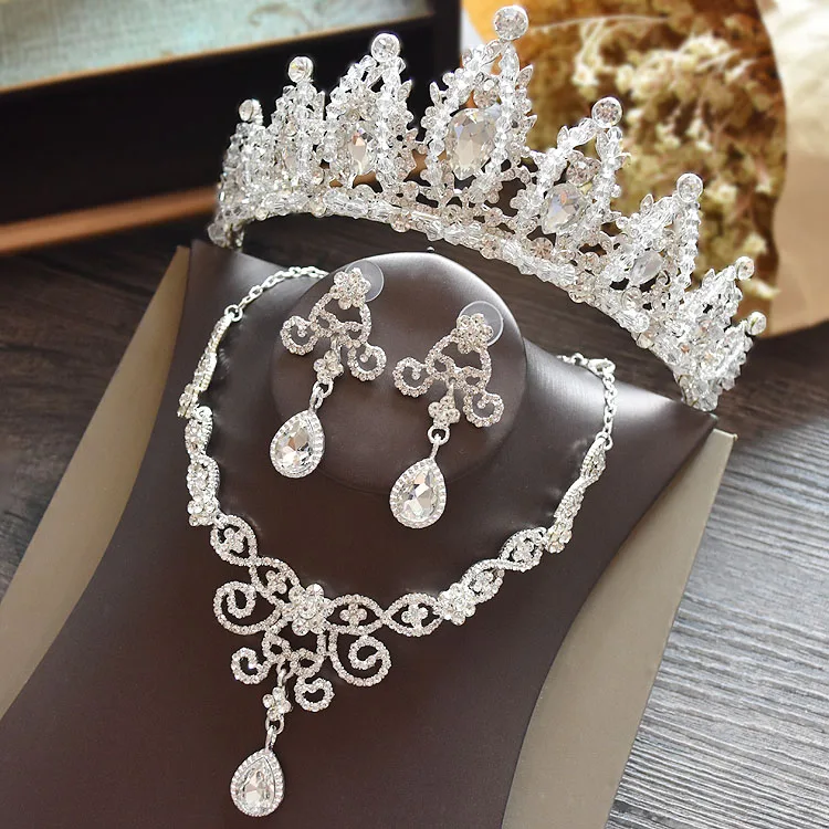 Barroco do vintage De Cristal Do Casamento Tiaras E Coroas Noivas Headband Hairbands Nupcial Rhinestone Pageant | Украшения и