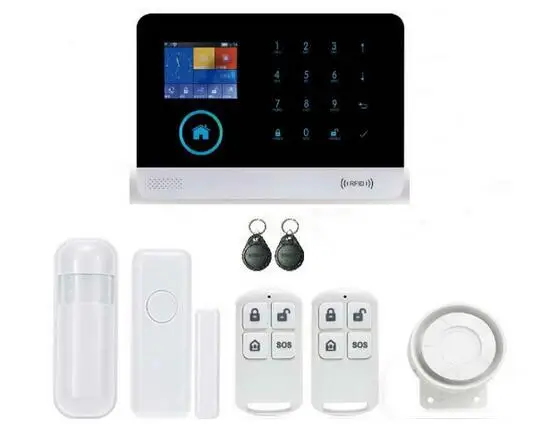 Горячая продажа умный беспроводной магазин безопасности дома alarmsisteem WIFI/GSM/GPRS