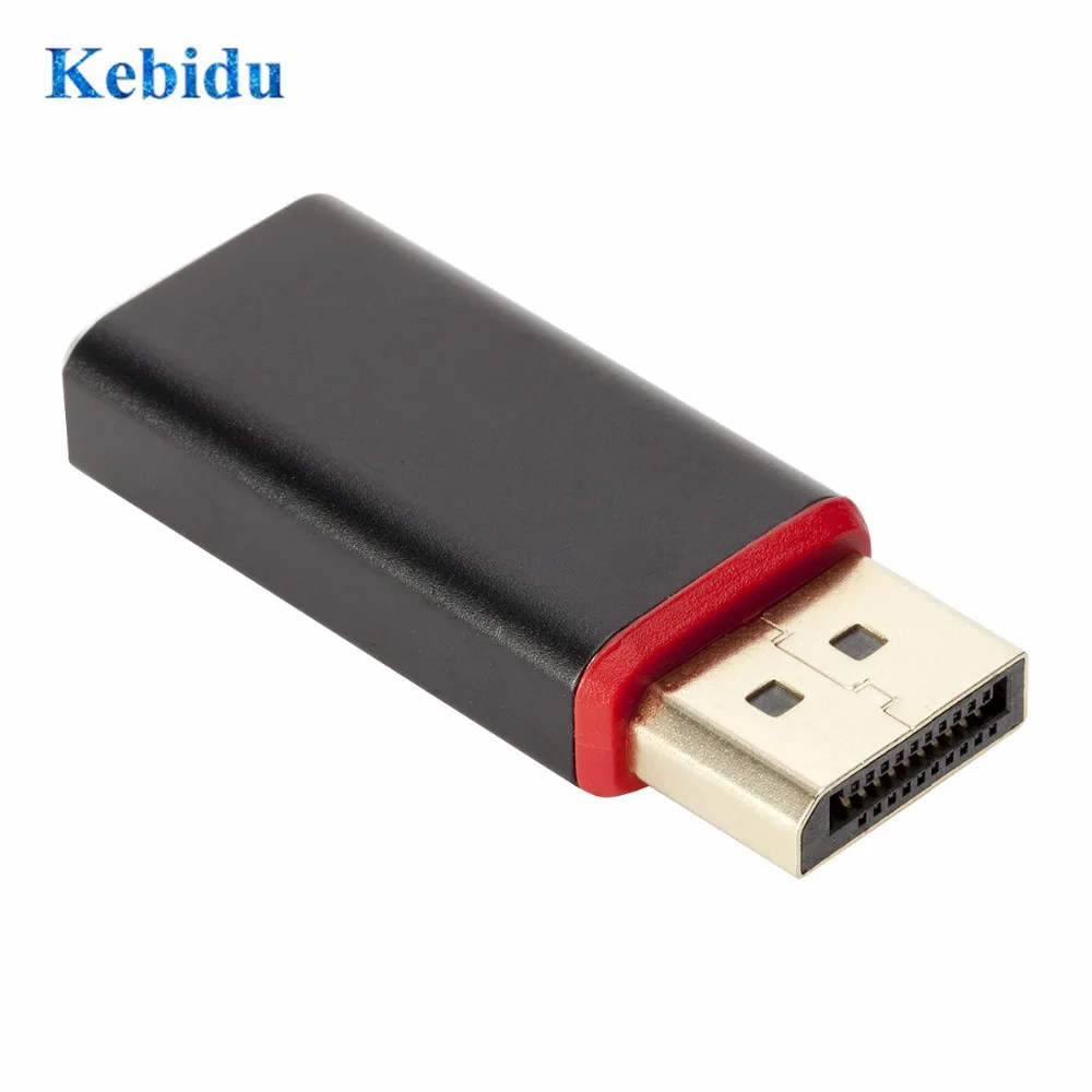 KEBIDU 30 Гц 4K * 2K DP конвертер видео аудио разъем порт дисплея к HDMI совместимый адаптер