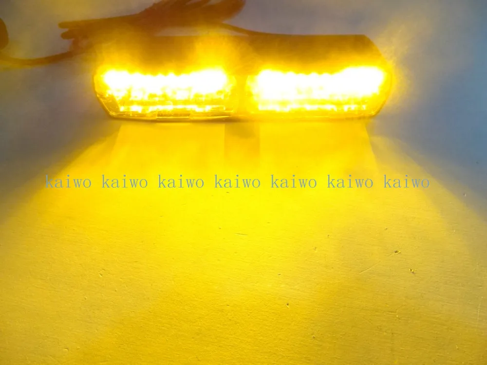 02001 светодиодная вспышка света 16 Вт 16LED Красный Синий строба вспышки аварийного EMS