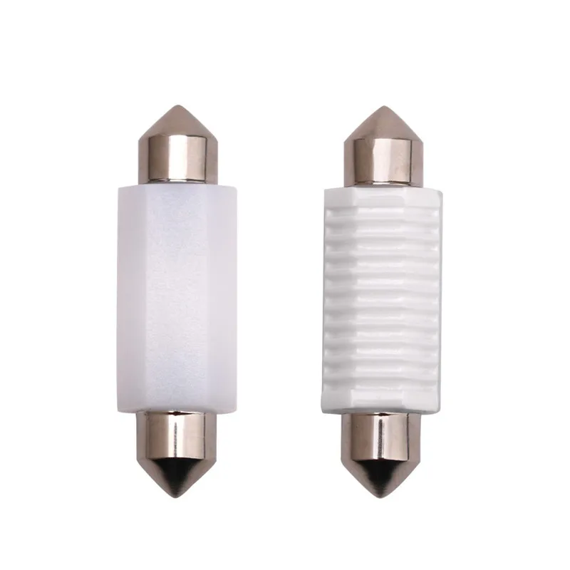 1х 2SMD 31 мм 36 39 41 C5W 3030 керамическое светодиодное освещение фестонного типа для