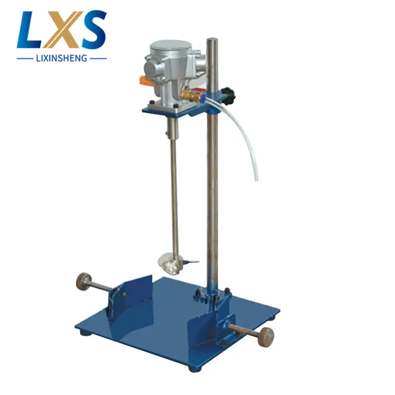 

Desk Type Manual Wheel Lifting Pneumatic Liquid Mixing Agitator