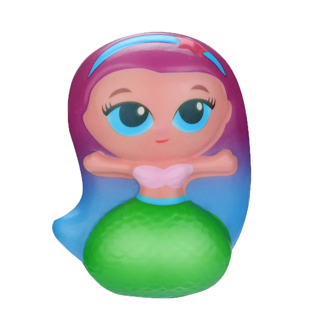 New Kawaii Mermaid Squishy Squishies Toy Slow Rising Cream Scented Stress Relief Toys Gifts for kid A610 | Игрушки и хобби