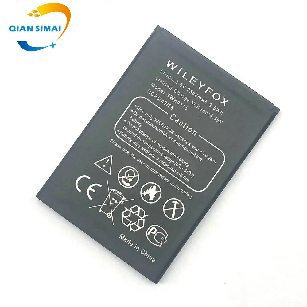 QiAN SiMAi 1 шт. новый 100% высококачественный аккумулятор SWB0115 для Wileyfox Swift мобильный