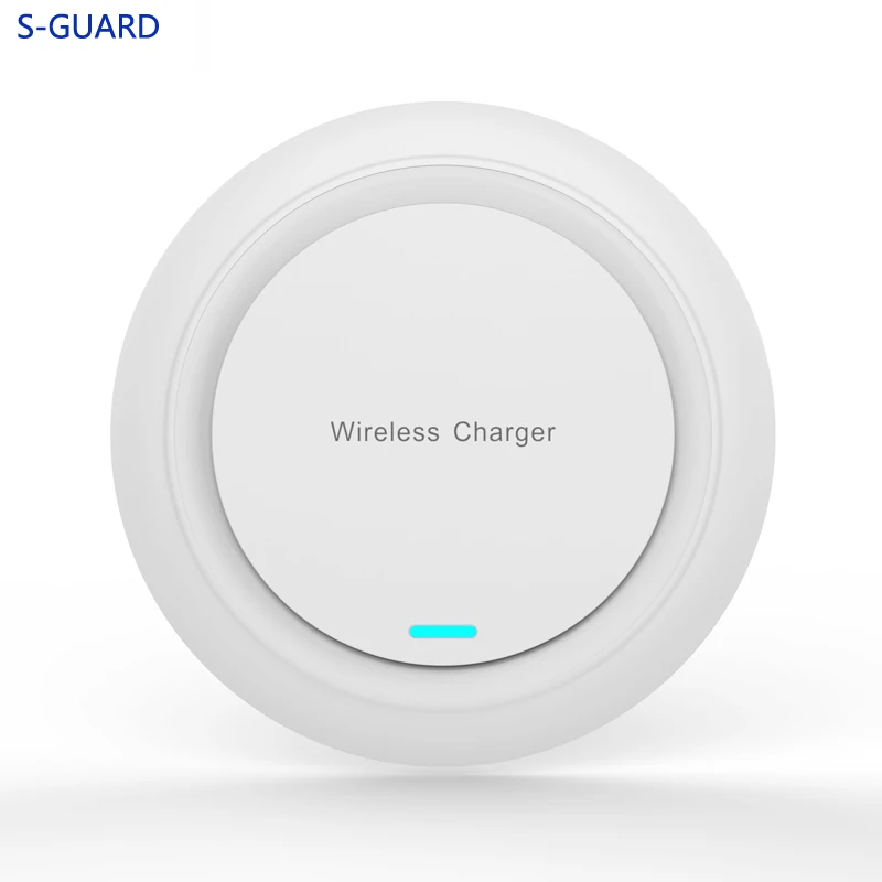 S GUARD Оригинальное Qi Беспроводное зарядное устройство 10 Вт Быстрая зарядка Pad iPhone X