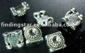 

FREE SHIPPING 240pcs Tibetan silver unique square spacers beads A1024