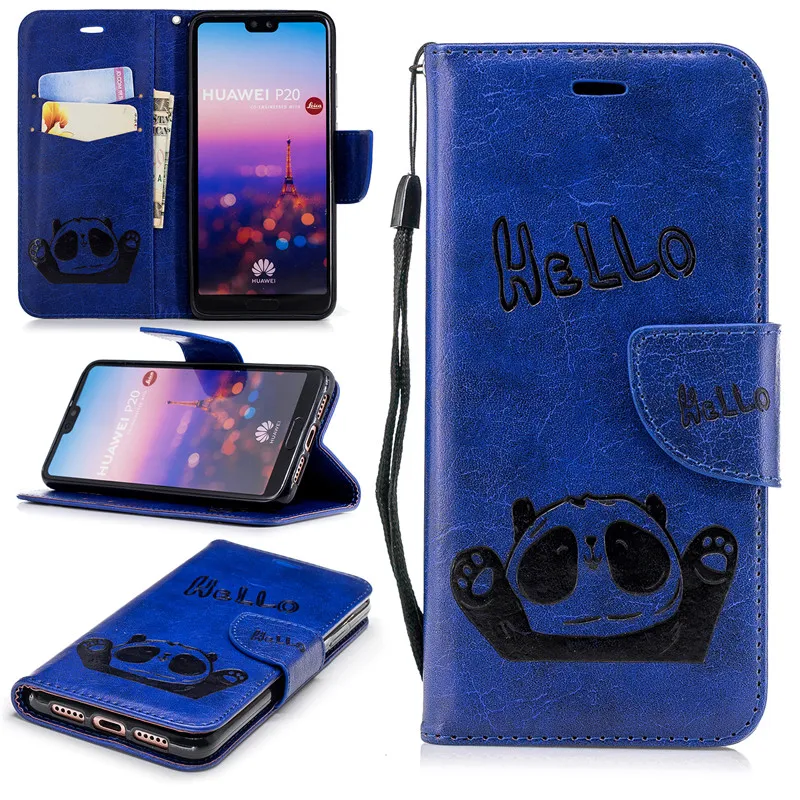 Роскошный кожаный чехол-книжка с бумажником для huawei P20 P10 mate 10 Lite Pro P Smart Honor 7A 7C 7X Y9 Y5 Магнитный чехол с подставкой для телефона s