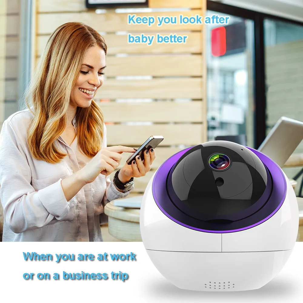 Wifi PTZ IP камера 1080P hd 2MP домашняя камера видеонаблюдения двухсторонняя аудио ИК автоматическое отслеживание движения Беспроводная IP камера наблюдения