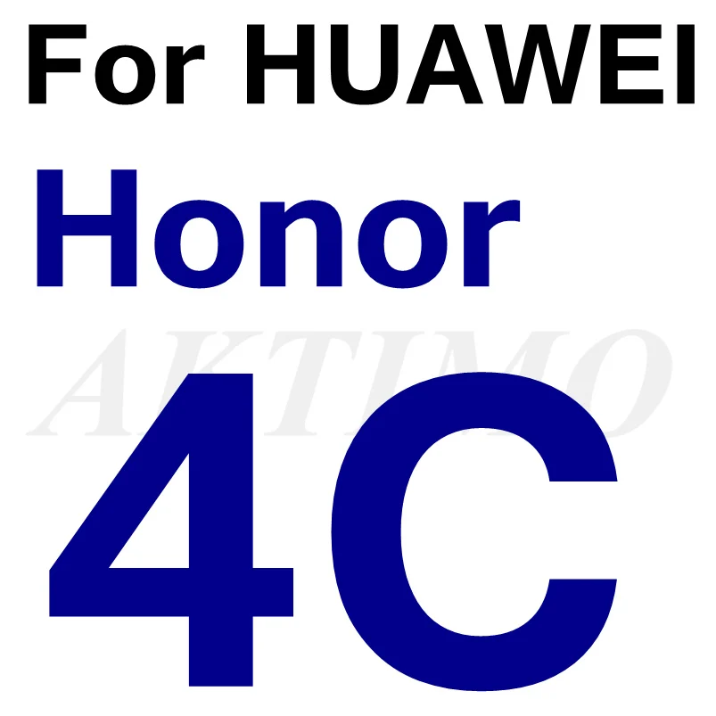 4C 9H 0,26 мм закаленное стекло для HUAWEI Honor 5A 5C 5X 4X Y5 II CUN-U29 Nova Young P8 P9 P10 Lite защитная пленка Sklo чехол - Цвет: 4C