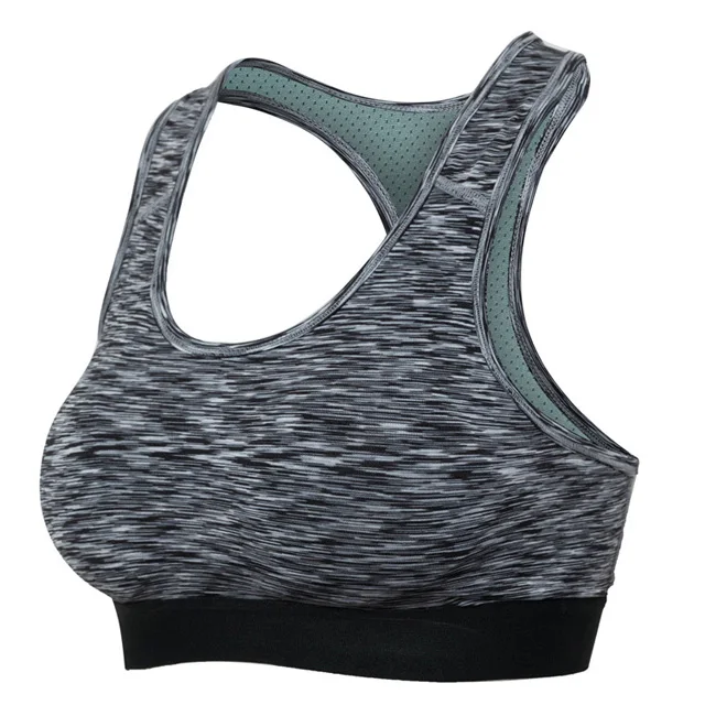 Gray Bra Yoloey/быстросохнущий комплект для йоги из 3 предметов, облегающий сексуальный топ для тренировок, спортивный костюм, рубашка для бега, леггинсы, штаны, спортивный бюстгальтер, женский спортивный костюм - Цвет: Gray Bra