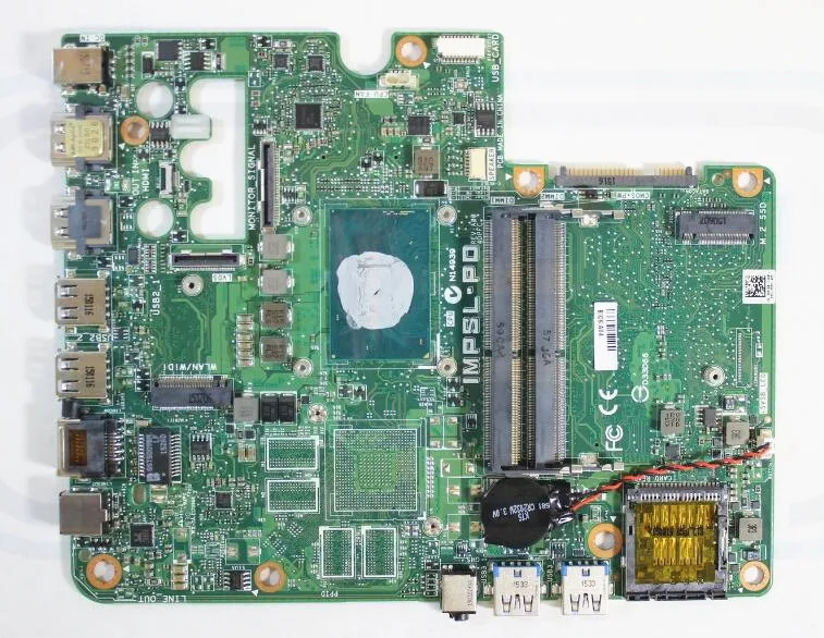 Подходит для dell Inspiron 24 7459 материнская плата AIO IMPSL-PO с I5-6300 cpu на борту 8K1X8 |