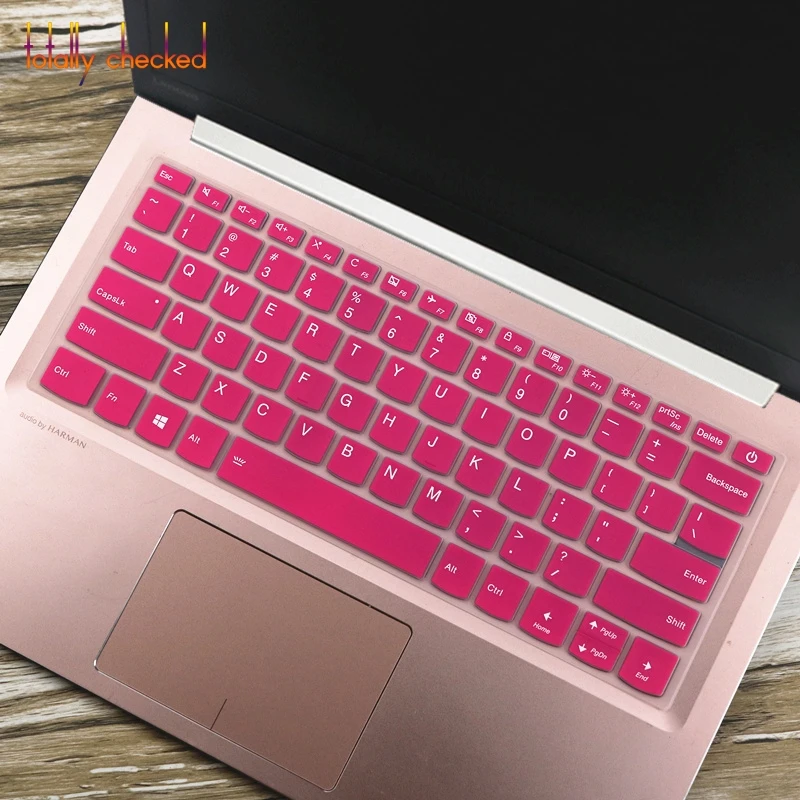 rose Клавиатура протектор кожного покрова для LENOVO Ideapad 330-14AST 330-14IGM 330-14IKB 81DA 81G2 330S-14AST 330S-14IKB 14" - Цвет: rose