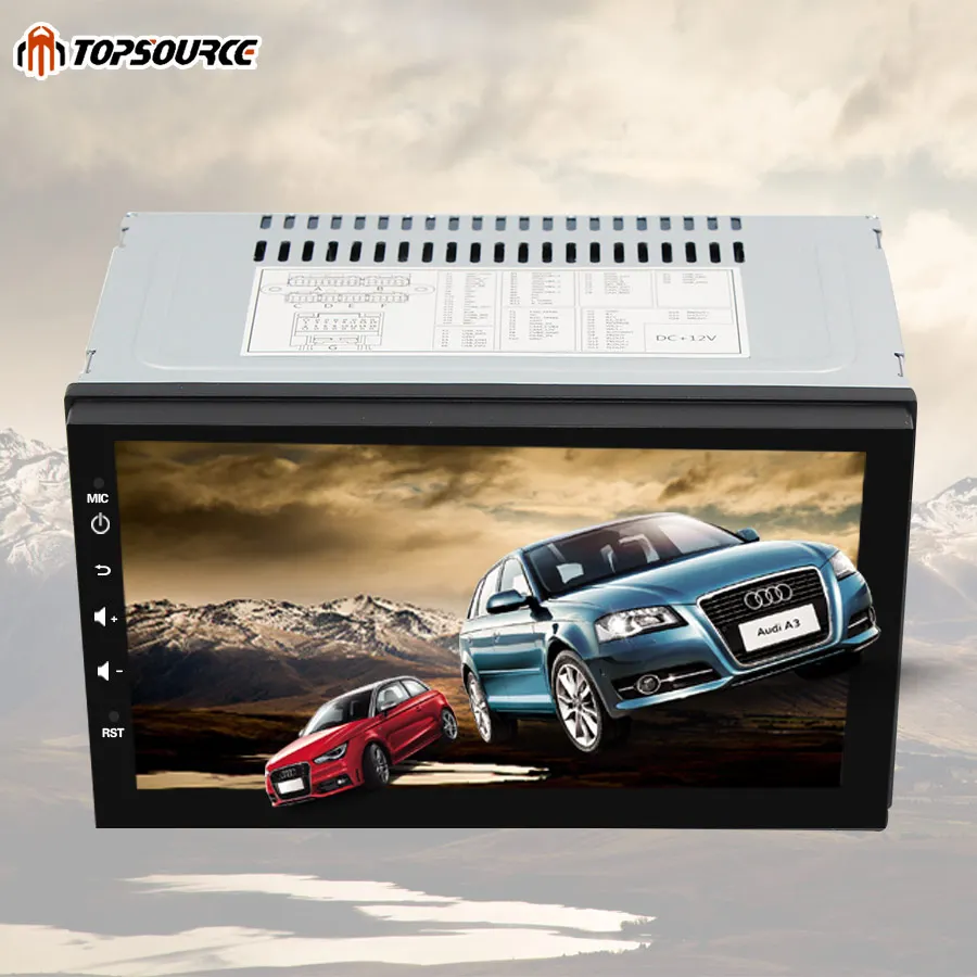TOPSOURCE 7003 2 Din 7 ''автомобильный Радио плеер Android 1G/16G GPS навигация Bluetooth