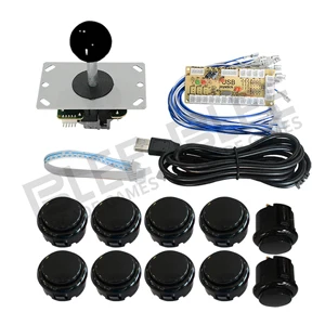 3 Аркадный джойстик DIY Kit Нулевая задержка аркадная DIY Kit USB энкодер для ПК PS3 Джойстик Sanwa для аркадных игр и кнопочные кнопки для аркадной игры Mame - Цвет: 3