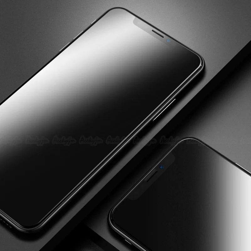 UVR для iPhone XR XS Max матовое стекло для Apple iPhone 11 Pro Max XSMax с черно-белыми краями закаленное стекло для защиты экрана