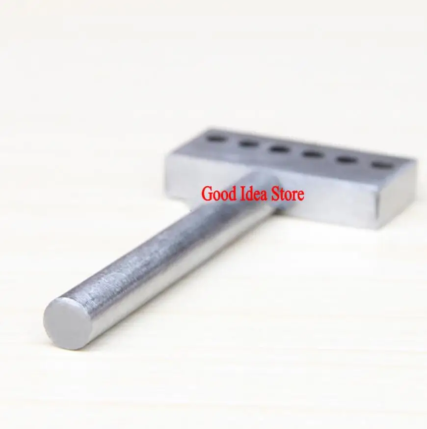 8 мм кожаный дырокол инструмент для рукоделия кожа ручные дырочные инструменты |