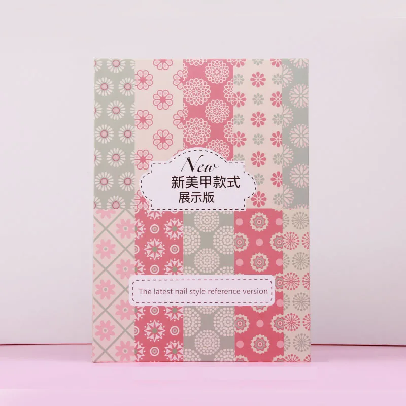 Новое поступление ногтей Дисплей Book/Модная женские ногти маникюрного салона с