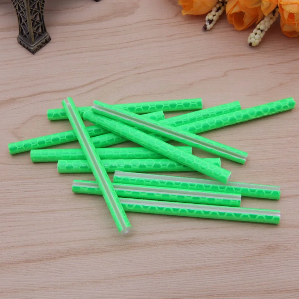 12 шт. отражатель обод колеса велосипеда велосипедный кронштейн предупреждающий