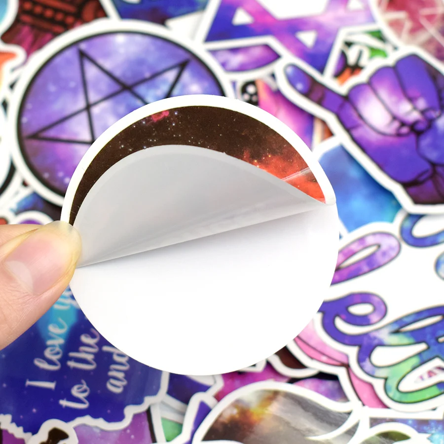 50 шт. Galaxy sticker s мультфильм водонепроницаемый стикер для ноутбука скейтборд багаж гитара велосипед автомобиль-Стайлинг детская игрушка наклейка
