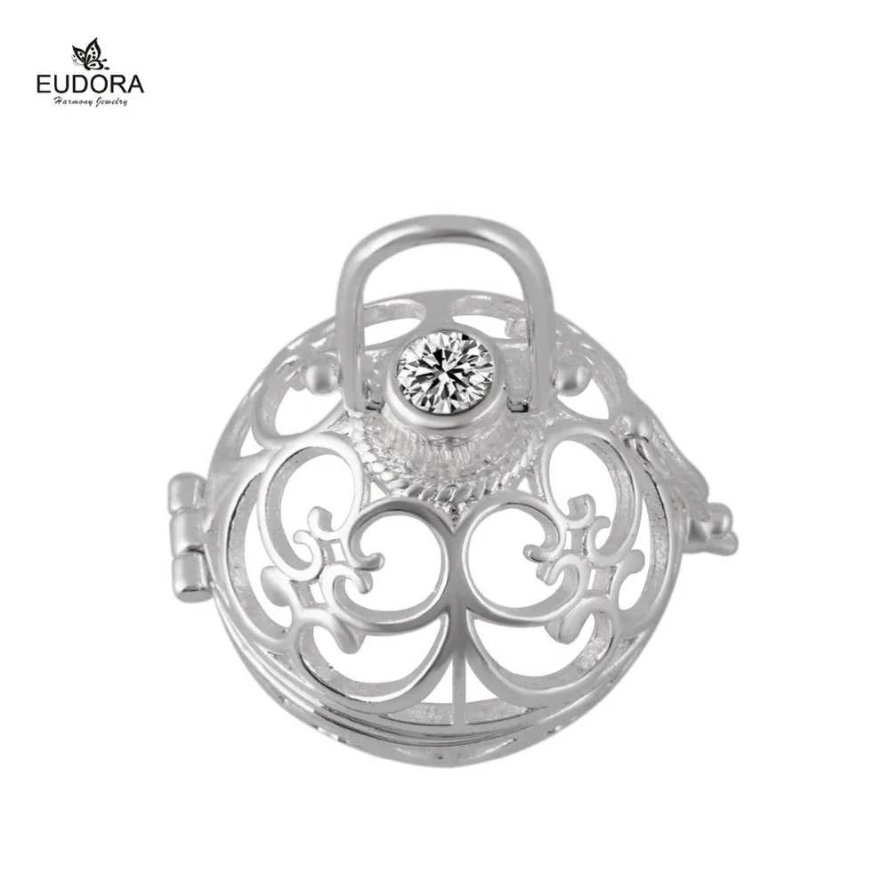 1 шт. модный медный мяч для беременности плавающий медальон клетка подходит Chime Ball