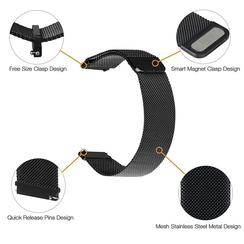 Смарт-часы LIGE мужские с тонометром пульсометром миланским браслетом из