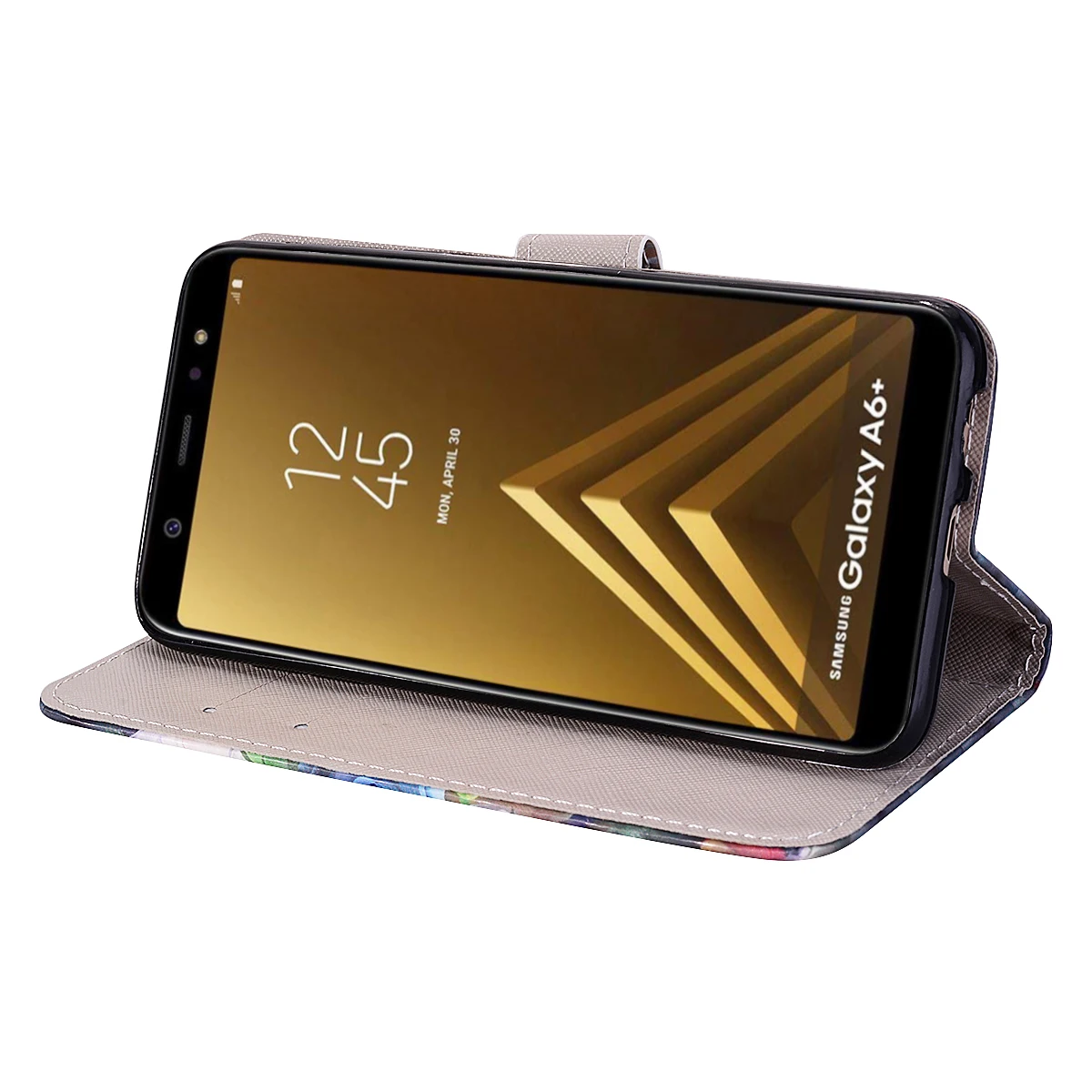 3D кожаный флип чехол для Samsung Galaxy A6 Plus SM A605G/DS телефона A605FN/DS A605 a605 ds a605g