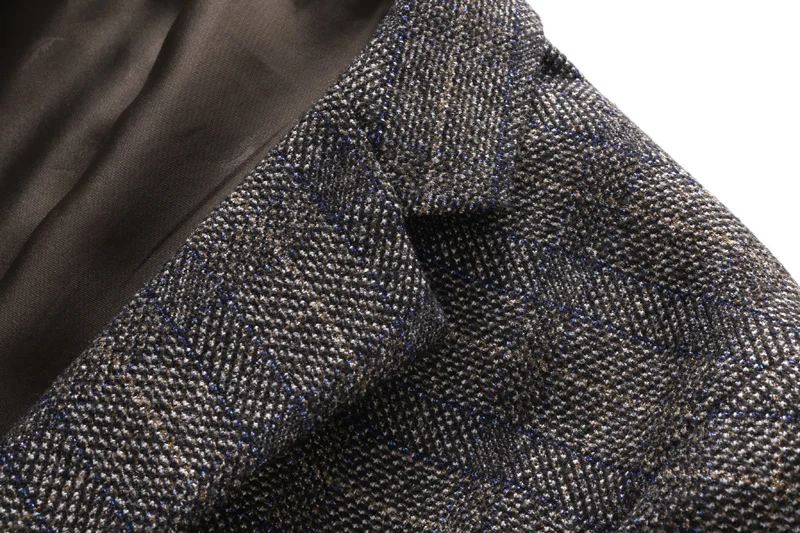 MarKyi vetement homme 2018 осенний толстый мужской блейзер Повседневный хорошее качество