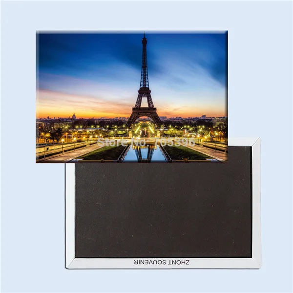 Париж EifferTower, Франция туристические сувениры, магнитные магниты на холодильник, украшения дома, специальные подарки - Цвет: 20945