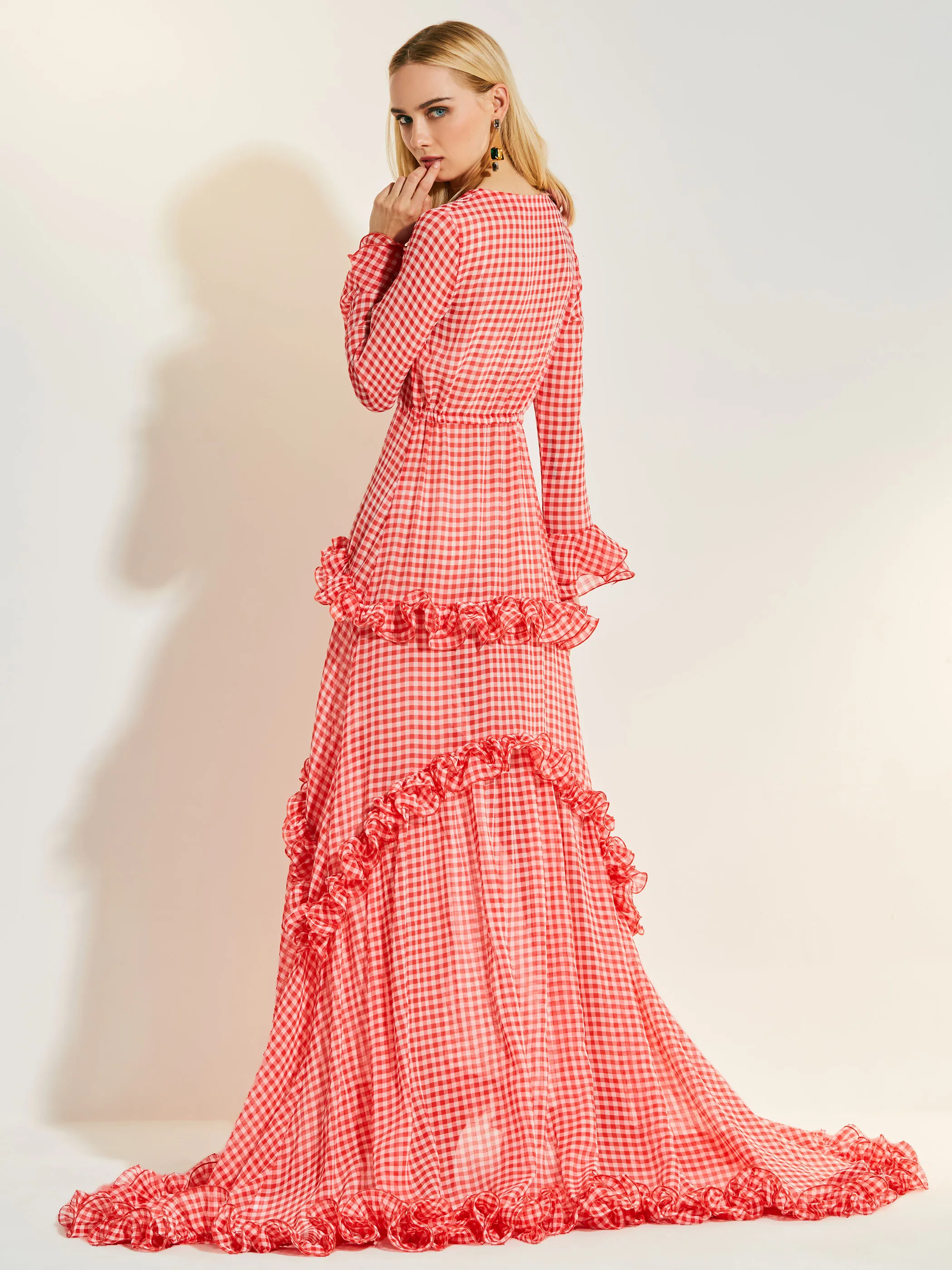 Женские платья макси повседневные милые элегантные OL летние вечерние красные