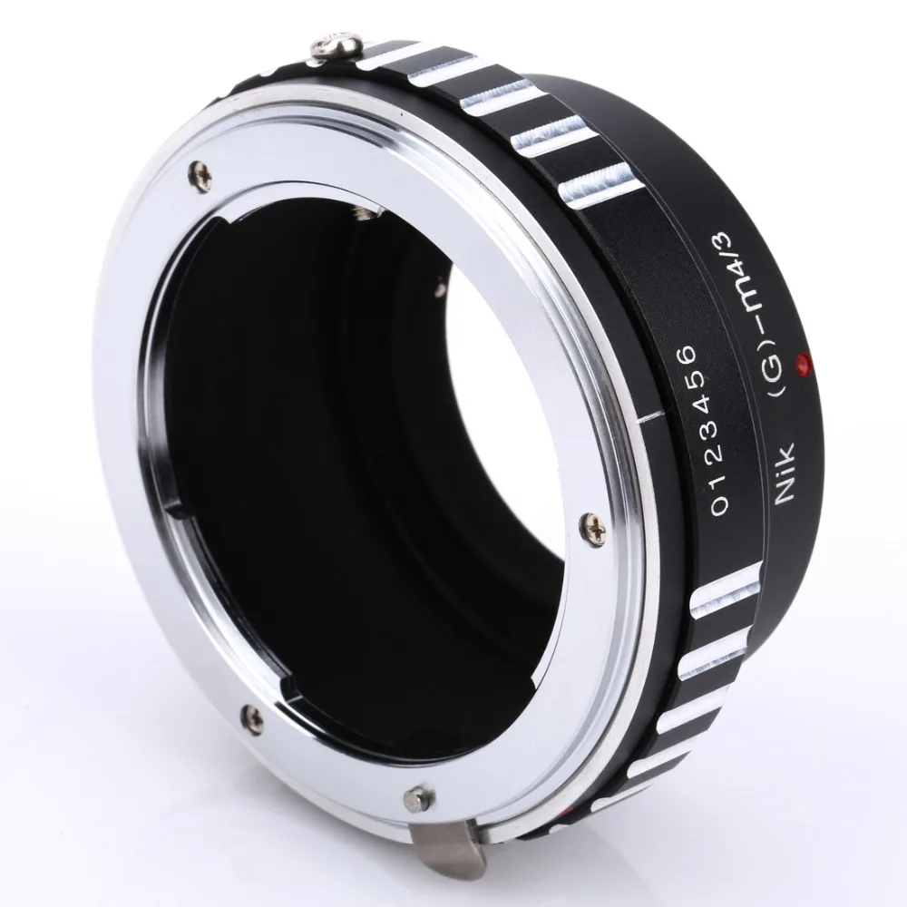 Переходное кольцо BGNING для объектива камеры Nik0n AI G D S Micro 4/3 M4/3 Panasonic GH2/GH3/GH4 Olympus