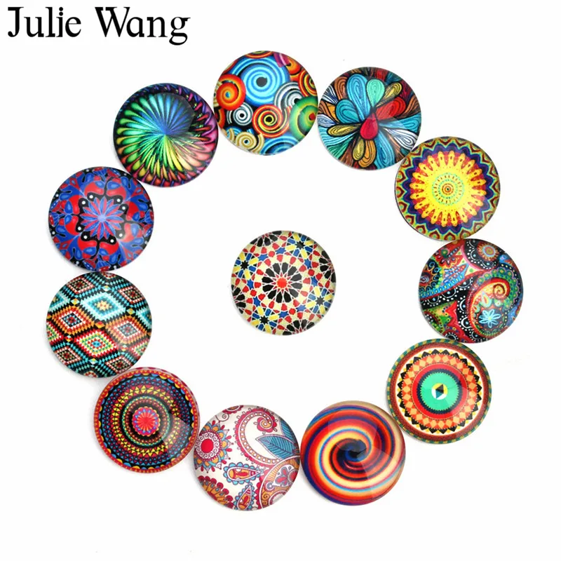 Стеклянные камео кабошоны для ожерелий браслетов ювелирных изделий 20 шт. 10/12/14/18/20